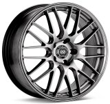 Enkei EKM3 442 18x8 5x120 42mm offset Hyper Silver Wheel thumbnail 1