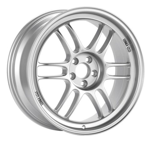Enkei RPF1 16x8 5x114.3 38mm Offset 73mm Bore Diameter Silver Wheel thumbnail 1