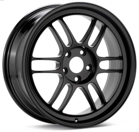 Enkei RPF1 18x9.5 5x100 38mm Offset Black Wheel - Tarmac Black Edition RPF1 thumbnail 1