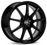 Enkei EDR9 17x8 5x100/114.3 38mm Offset 72.6 Bore Diameter Matte Black Wheel thumbnail 1
