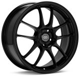 Enkei PF01 17x7 4x100 38mm Offset 75mm Bore Diameter Matte Black Wheel **SPECIAL ORDER** thumbnail 1