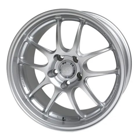 Enkei PF01 17x7 5x114.3 48mm offset 75mm Bore Dia Silver Wheel thumbnail 3