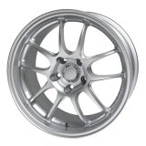 Enkei PF01 17x8 5x100 35mm Offset 75 Bore Dia Silver Wheel thumbnail 3