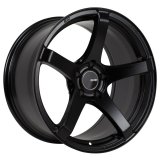 Enkei Kojin 17x9 35mm Offset 5x114.3 Bolt Pattern 72.6mm Bore Dia Matte Black Wheel thumbnail 1