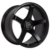Enkei Kojin 18x8.5 45mm Offset 5x100 Bolt Pattern 72.6mm Bore Dia Matte Black Wheel thumbnail 4