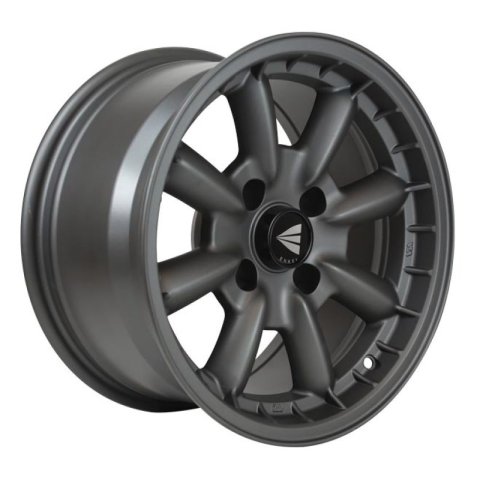 Enkei Compe 15x5.5 17mm Offset 4x130 Bolt Pattern 87mm Bore Dia Matte Gunmetal Wheel thumbnail 4