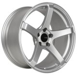 Enkei Kojin 18x9.5 15mm Offset 5x114.3 Bolt Pattern 72.6mm Bore Dia Matte Silver Wheel thumbnail 3