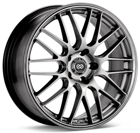 Enkei EKM3 18x7.5 5x100 45mm offset 72.6 Bore Diameter Hyper Silver Wheel thumbnail 1