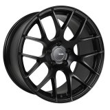 Enkei Raijin 19x8 45mm Offset 5x112 Bolt Pattern 72.6 Bore Dia Black Wheel thumbnail 2
