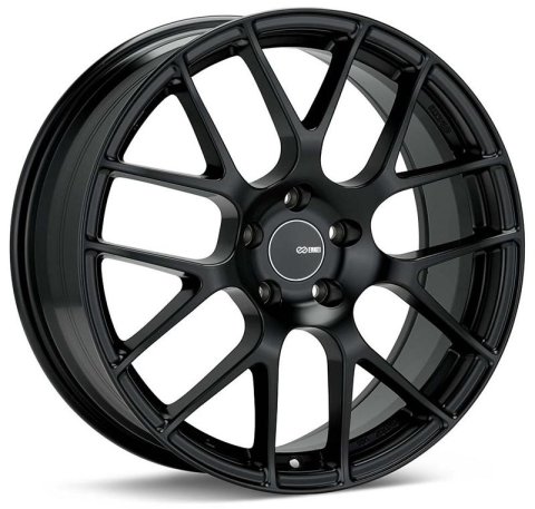 Enkei Raijin 19x8 40mm Offset 5x114.3 Bolt Pattern 72.6 Bore Dia Black Wheel