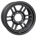 Enkei RPT1 18x9 6x139.7 Bolt Pattern +0 Offset 106.1 Bore Matte Dark Gunmetallic Wheel thumbnail 1