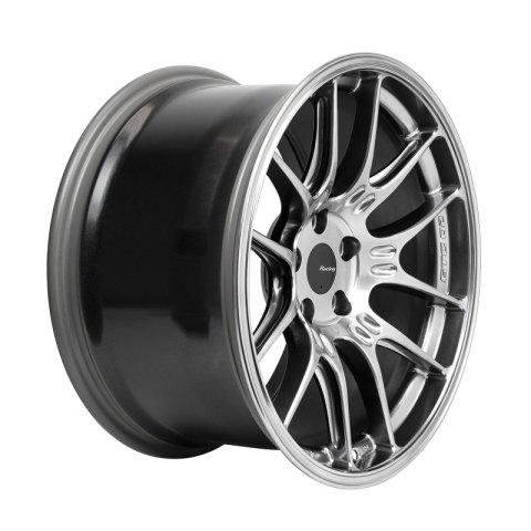 Enkei GTC02 18x10 5x112 32mm Offset 66.5mm Bore Hyper Silver Wheel thumbnail 1