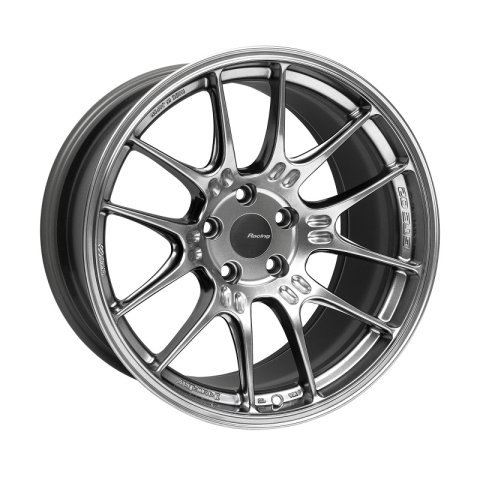 Enkei GTC02 18x10 5x112 32mm Offset 66.5mm Bore Hyper Silver Wheel thumbnail 2