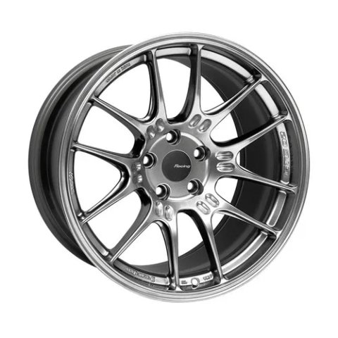 Enkei GTC02 18x10 5x112 32mm Offset 66.5mm Bore Hyper Silver Wheel thumbnail 3