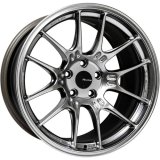 Enkei GTC02 18x10 5x112 45mm Offset 66.5mm Bore Hyper Silver Wheel thumbnail 2
