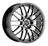 Enkei GTC02 18x9 5x112 42mm Offset 66.5mm Bore Hyper Silver Wheel thumbnail 1
