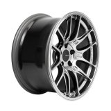 Enkei GTC02 18x9.5 5x114.3 15mm Offset 75mm Bore Hyper Silver Wheel thumbnail 2
