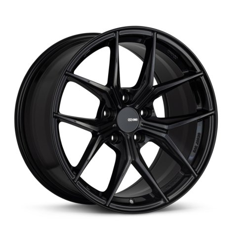 Enkei TSR-X 18x9.5 38mm Offset 5x114.3 BP Gloss Black Wheel thumbnail 2