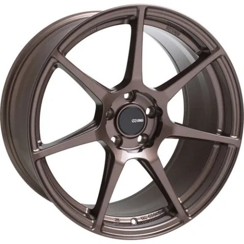Enkei TFR 18x8 5x112 45mm Offset 72.6mm Bore Copper Wheel thumbnail 2