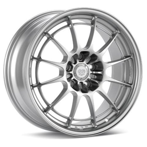Enkei NT03+M 18x8.5 5x114.3 38mm Offset 72.6mm Bore Silver Wheel G35/350z thumbnail 3