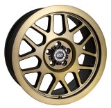 Enkei Matrix 17x9 6x139.7 10mm Offset 108mm Bore Brushed Gold Wheel thumbnail 1