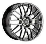 Enkei EKM3 18x8 5x120 32mm Offset Hyper Silver Wheel thumbnail 4