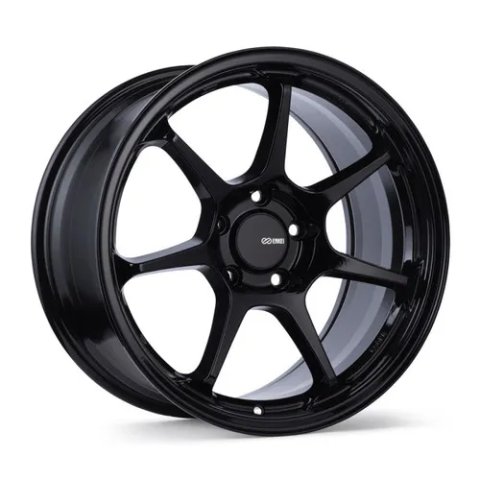 Enkei TS-7 18x9.5 5x114.3 38mm Offset 72.6mm Bore Gloss Black Wheel thumbnail 2