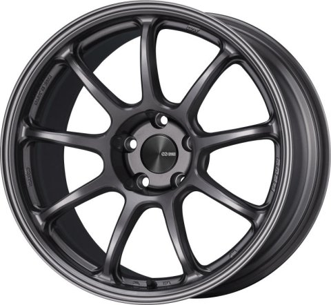 Enkei PF09 18x7.5 5x112 48mm Offset 75mm Bore Dark Silver Wheel thumbnail 1