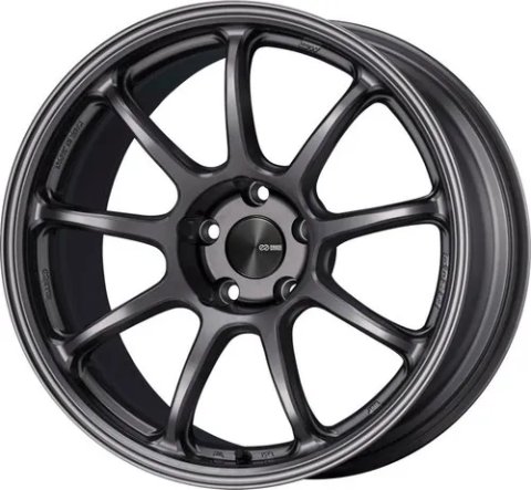 Enkei PF09 18x7.5 5x112 48mm Offset 75mm Bore Dark Silver Wheel thumbnail 2