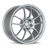 Enkei PF09 18x9 5x112 42mm Offset 75mm Bore Dark Silver Wheel thumbnail 2
