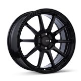Enkei PX-10 18x8 5x112 45mm Offset 72.6mm Bore Gloss Black Wheel thumbnail 1
