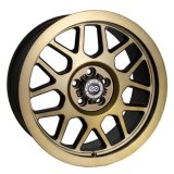 Enkei Matrix 17x9 5x127 10mm Offset 108mm Bore Brushed Gold Wheel thumbnail 2