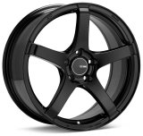 Enkei Kojin 18x8 32mm Offset 5x120 Bolt Pattern 72.6mm Bore Black Wheel Matte Black thumbnail 2