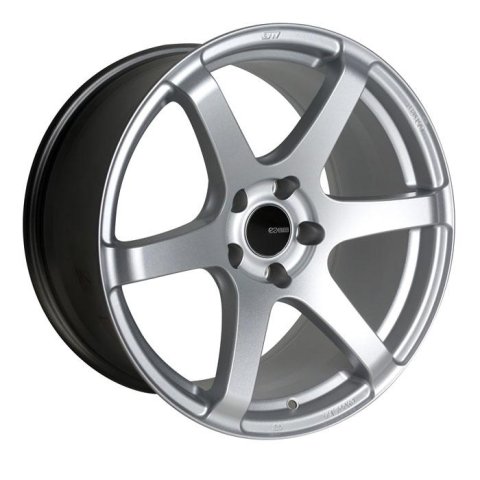 Enkei T6S 18x8 35mm Offset 5x114.3 Bolt Pattern 72.6 Bore Matte Silver Wheel thumbnail 2