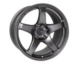 Enkei PF05 19x8.5 5x112 38mm Offset 75mm Bore Dark Silver Wheel thumbnail 2