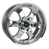 Enkei M6 Universal Truck & SUV 17x8 10mm Offset 5x127 Bolt Pattern 71.6mm Bore Mirror Finish Wheel thumbnail 1