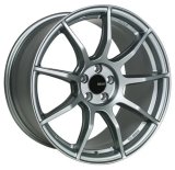 Enkei TS9 18x8.5 5x100 45mm Offset 72.6mm Bore Platinum Grey thumbnail 2