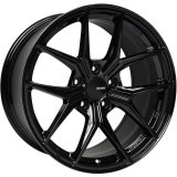 Enkei TSR-X 18x8 45mm Offset 5x100 BP 72.6mm Bore Gloss Black Wheel thumbnail 1