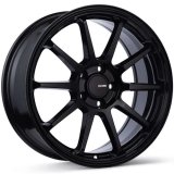 Enkei PX-10 18x8 5x114.3 45mm Offset 72.6mm Bore Gloss Black Wheel thumbnail 2