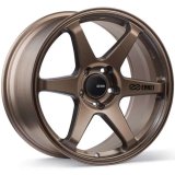 Enkei T6R 18x8 45mm Offset 5x100 Bolt Pattern 72.6 Bore Matte Bronze Wheel thumbnail 2