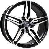 Enkei Victory 18x8 5x114.3 40mm Offset 72.6mm Bore Black Machined Wheel thumbnail 2