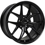 Enkei TSR-X 18x8.5 45mm Offset 5x114.3 ZP 72.6mm Bore Gloss Black Wheel thumbnail 2