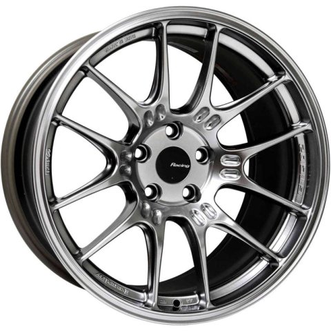 Enkei GTC02 17x7.5 4x100 35mm Offset 75mm Bore Hyper Silver Wheel thumbnail 2