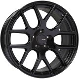 Enkei XM-6 17x7.5 5x100 45mm Offset 72.6mm Bore Gloss Black Wheel thumbnail 1