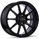 Enkei PX-10 19x8 5x114.3 45mm Offset 72.6mm Bore Gloss Black Wheel thumbnail 1
