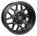 Enkei Matrix 17x8 5x100 30mm Offset 71.6mm Bore Brushed Black Wheel thumbnail 2