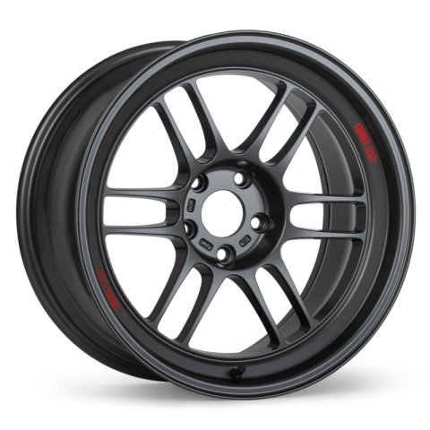 Enkei RPF1RS 18x9.5 5x114.3 12mm Offset 75mm Bore Matte Gunmetal Wheel thumbnail 1
