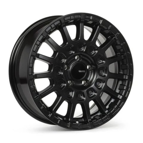 Enkei Overlander 17x7.5 5x108 35mm Offset 63.4mm Bore Black Wheel thumbnail 2