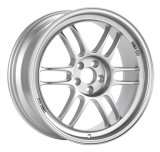 Enkei RPF1 18x7.5 5x114.3 48mm Offset 73mm Bore Silver Wheel 07-11 MS3/06-10 Civic Si thumbnail 2
