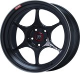 Enkei PF06 18x9.5 5x100 40mm Offset 75mm Bore Black Machined thumbnail 1